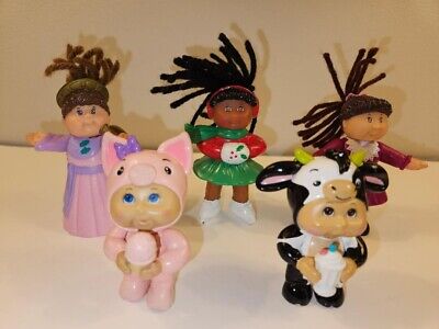 Vintage and Modern Cabbage Patch Kids Figure Lot Of 5