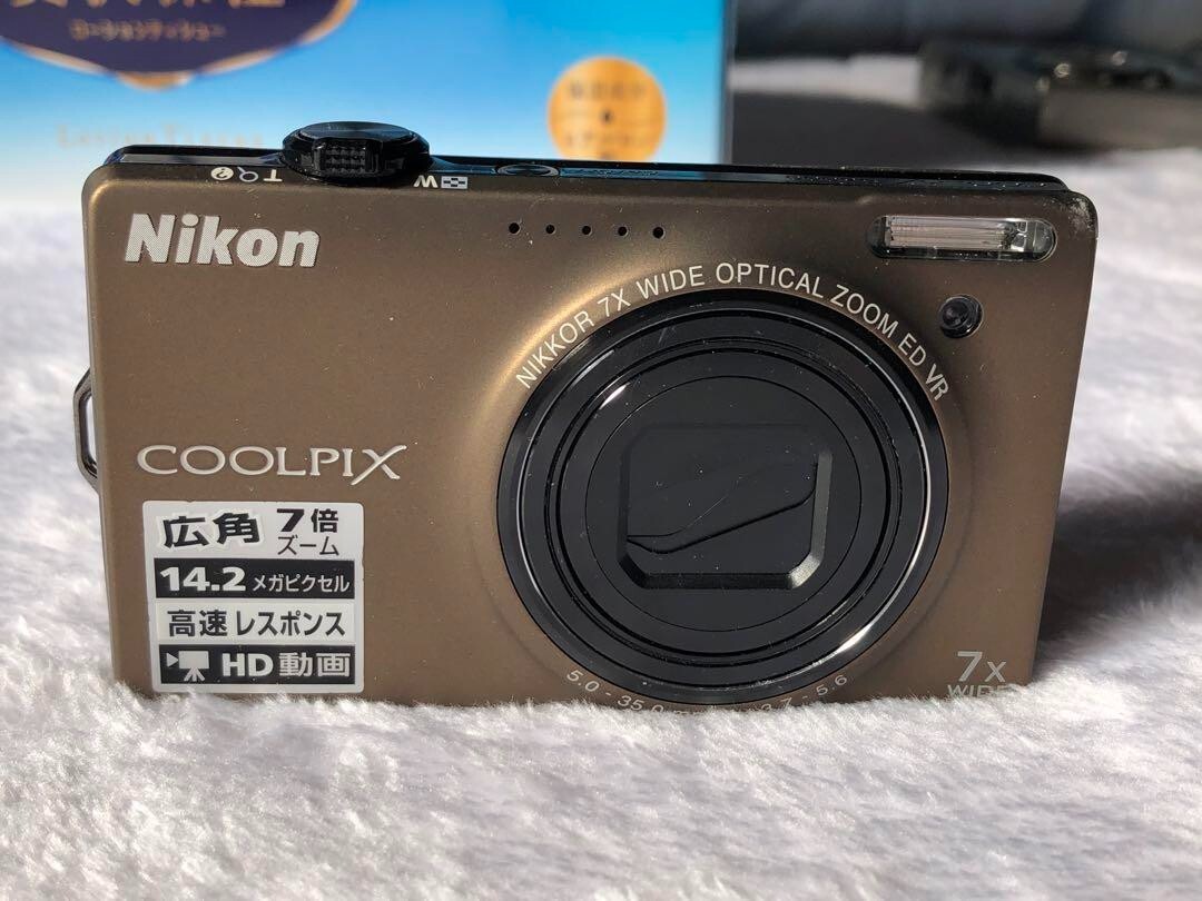 NIKON COOLPIX S6000 コンデジ デジカメ ブラウン ヨドバシ.com - ニコン NIKON COOLPIX S6000 [ソフトブラウン