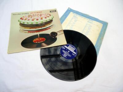 THE ROLLING STONES LP LET IT BLEED UK 1969 LONDON BACH CHOIR INNER EXCELLENT +
