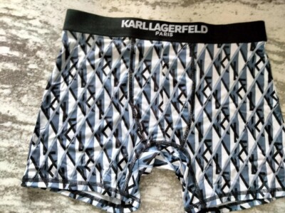 Karl Lagerfeld Men's Underwear Performance Boxer Brief Medium MINT FREE SHIPPING