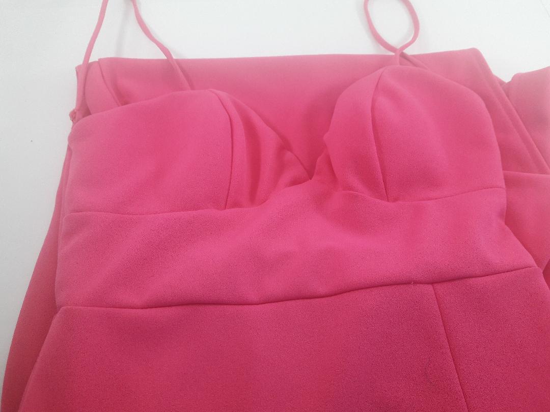 B Darlin Juniors Slip Gown Hot Pink 7/8