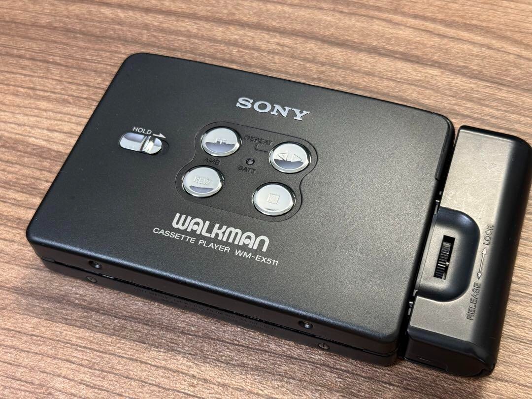 SONY WALKMAN DD WM-DD レッド 本体 ケース付き 通電確認済み