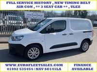 2020 Citroen Berlingo 1.5 BlueHDi 1000Kg Enterprise 100ps PANEL VAN Diesel Manua