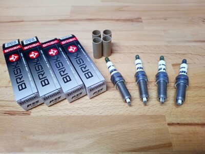 4x Brisk P35 High Performance Iridium Spark Plugs fits: KIA Cars