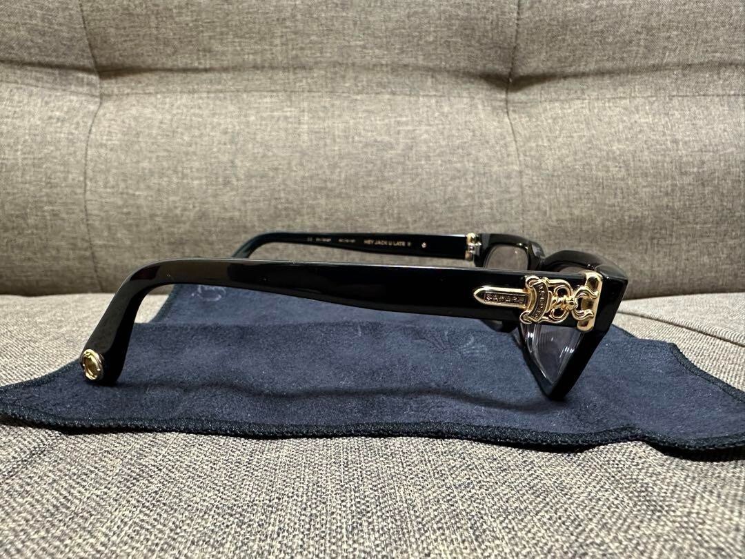 Chrome Hearts HEY JACK U LATE ll Eyeglasses 55□15-151 with