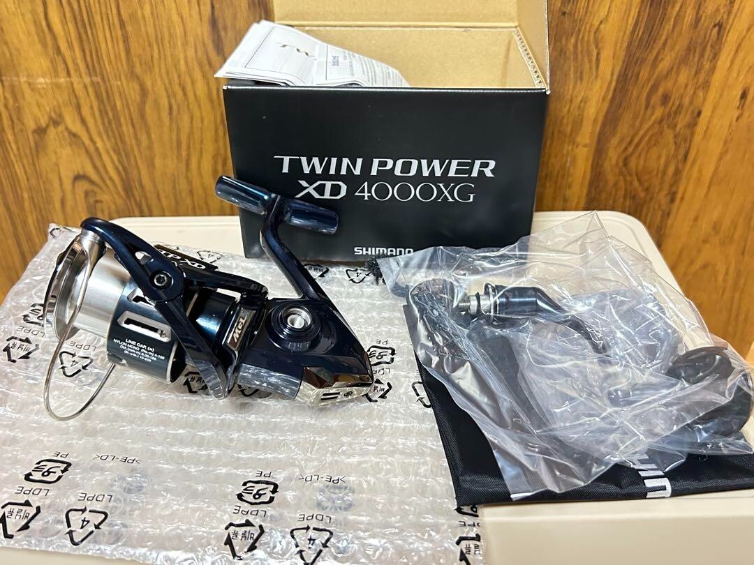 リール SHIMANO TWIN POWER XD 4000XG Shimano 2021 Twin Power XD Spinning Reels - J&H Tackle