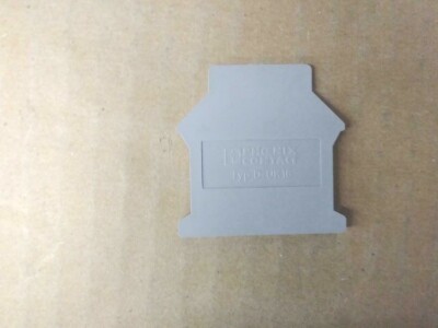 Phoenix Contact 3006027 End cover - D-UK 16, LOT of 5