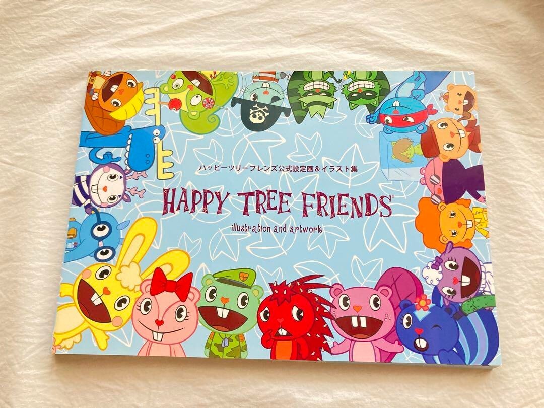 HAPPY TREE FRIENDS 公式設定設定画＆イラスト集 ハピツリ Happy Tree Friends Official Setting Artworks Illustration