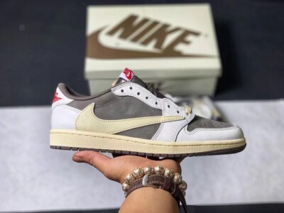 Nike dunk 1 OG Low x Travis Scott Reverse Mocha(DM7866-162)Stylish everyday wear