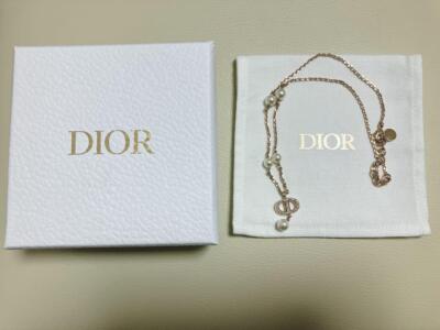 Dior ネックレス navy 楽天市場】Dior ディオール CD NAVY NECKLACE ネックレス