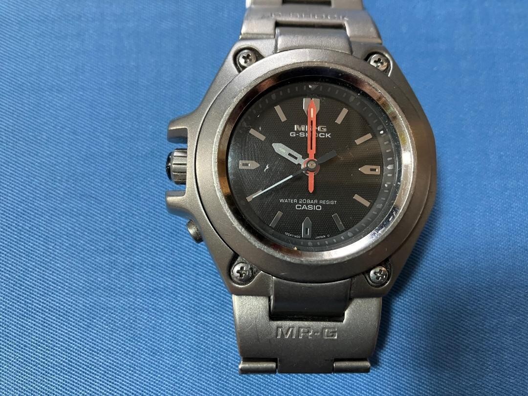 CASIO G-SHOCK MRG-120T Titanium vintage Metal watch From