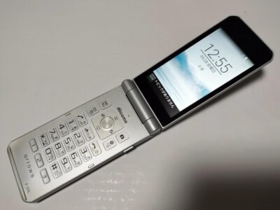 Fujitsu F-03L arrows mobile phone Silver Good
