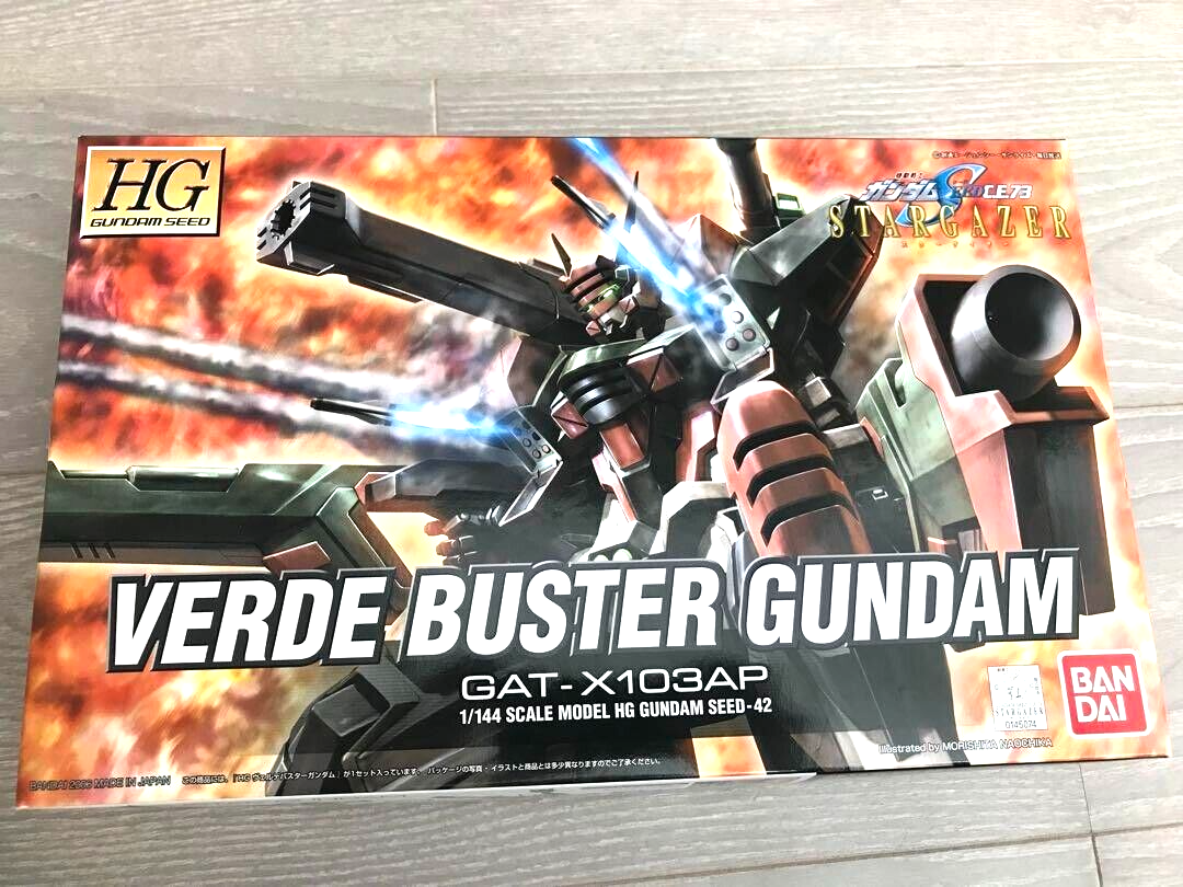 HG 1/144 GAT-X103AP Verde Buster Gundam Mobile Suit Gundam