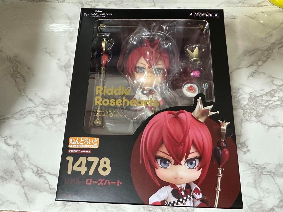 Twisted Wonderland Nendoroid 1478 Riddle Roseheart Figure