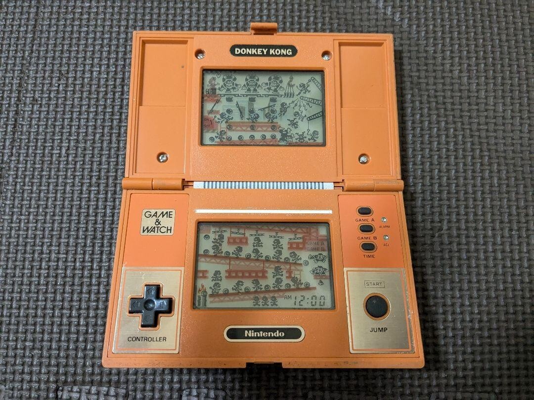 Nintendo DONKEY KONG ゲーム&ウォッチ Nintendo Game & Watch Donkey Kong Multi Screen retro console