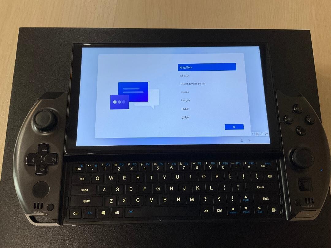 【美品】GPD Win4 (6800U/16GB/1TB) GPD WIN4 16GB RAM 1TB 6800U model Gaming PC Handheld From