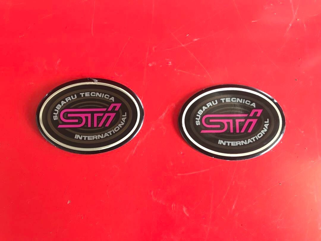 SUBARU STIコレクション　GC8襟章　ピンバッジ SUBARU STIコレクション GC8襟章 ピンバッジ キャラクターグッズ