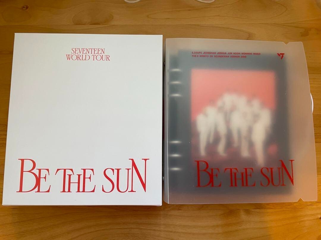 SEVENTEEN BE THE SUN trading card binder Seventeen World