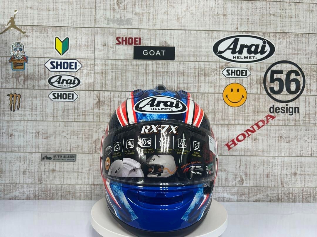 Arai ヘルメット　RX-7X ミラーシールド　B+COM付き　Lサイズ Arai ヘルメット RX-7X ミラーシールド B+COM付き Lサイズ Arai