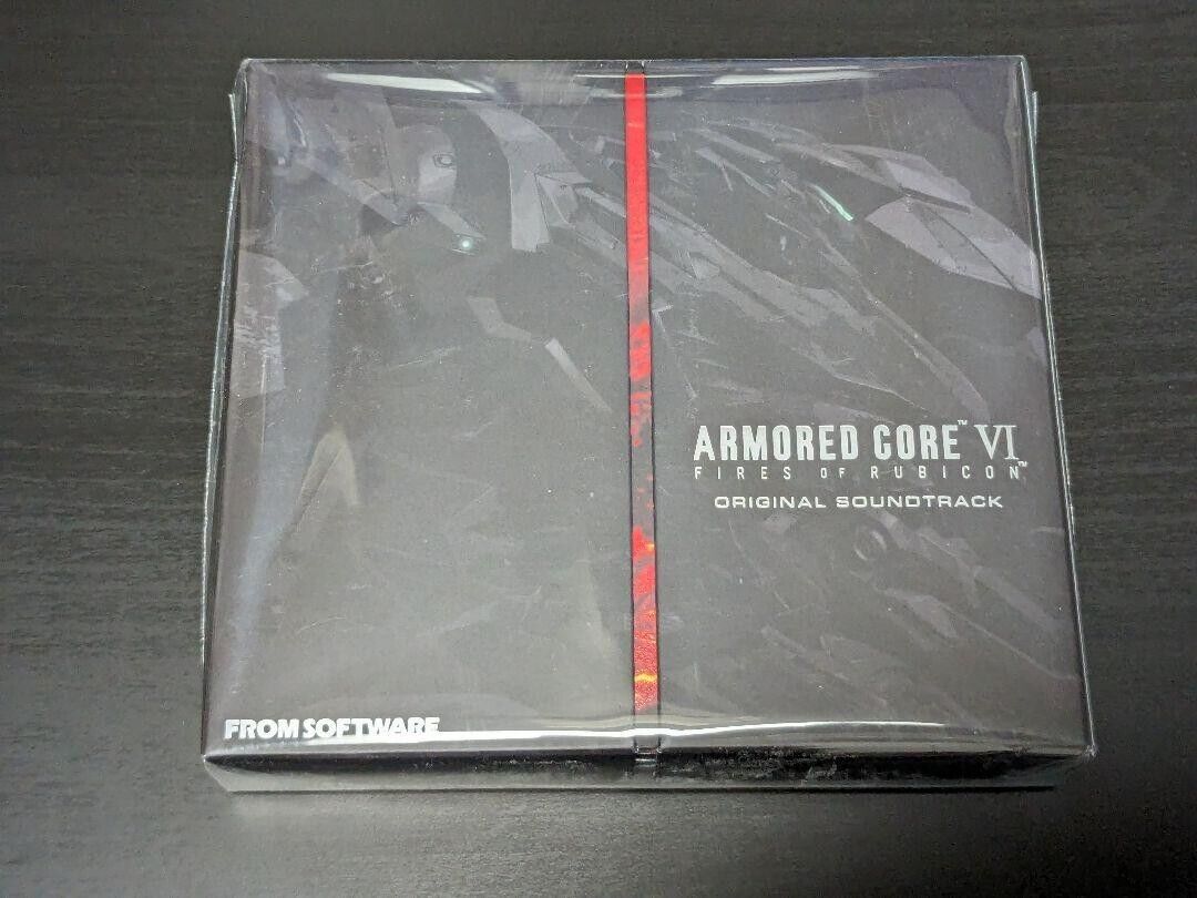ARMORED CORE 6 FIRES OF RUBICON ORIGINAL SOUNDTRACK CD Game ARMORED CORE 6 FIRES OF RUBICON ORIGINAL SOUNDTRACK CD Game