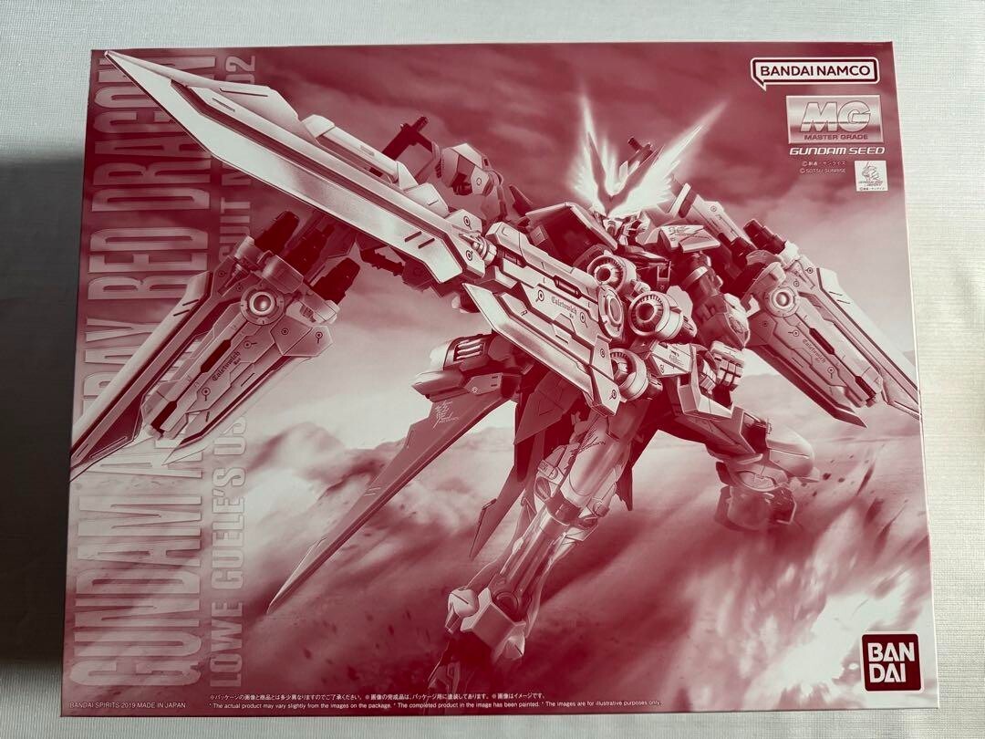 BANDAI - MG 1/100 MBF-P02 ガンダムアストレイ レッドドラゴン プラモデル 1/100 MG MBF-P02 ガンダムアストレイ レッド