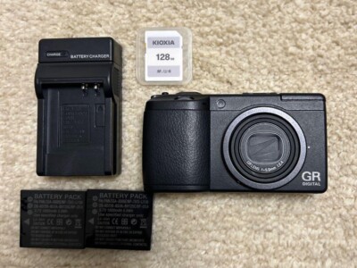 Ricoh GR II GR 2 Black 10MP Compact Digital Camera JAPAN