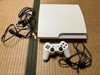PlayStation3 - PlayStation3 160GB CBCH-3000A クラシックホワイト3 PlayStation 3 PS3 Classic White Console 160GB CECH 3000A