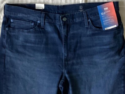 Levi's Men's 541 0525 ATHLETIC ALL SEASONS 34x34 Cholla Blue Stretches NWT $80