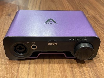 Apogee BOOM 2x2 USB-C Audio Interface Confirmed Operation Free Shipping