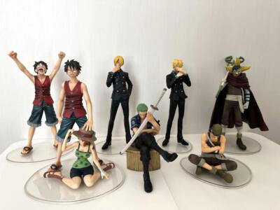 台*郷様 ワンピース DRAMATIC SHOWCASE 8th season ONE PIECE Figure lot of 8 Luffy Sanji Usopp dramatic