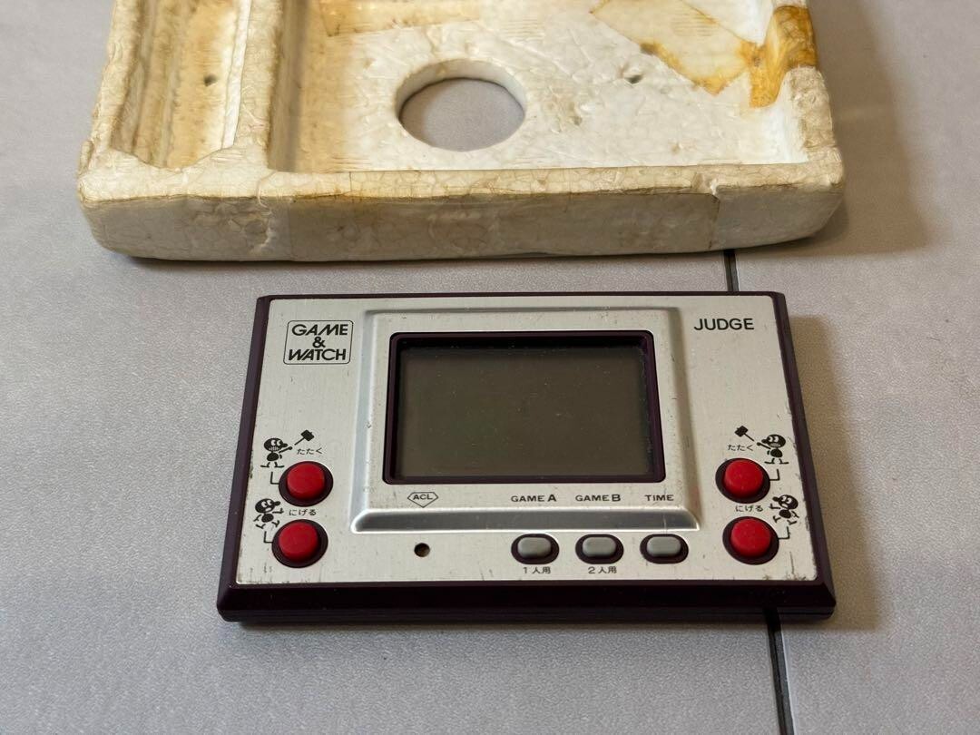 GAME & WATCH Judge 任天堂 Nintendo Game & Watch: Judge (Purple) MAME Gameplay - YouTube