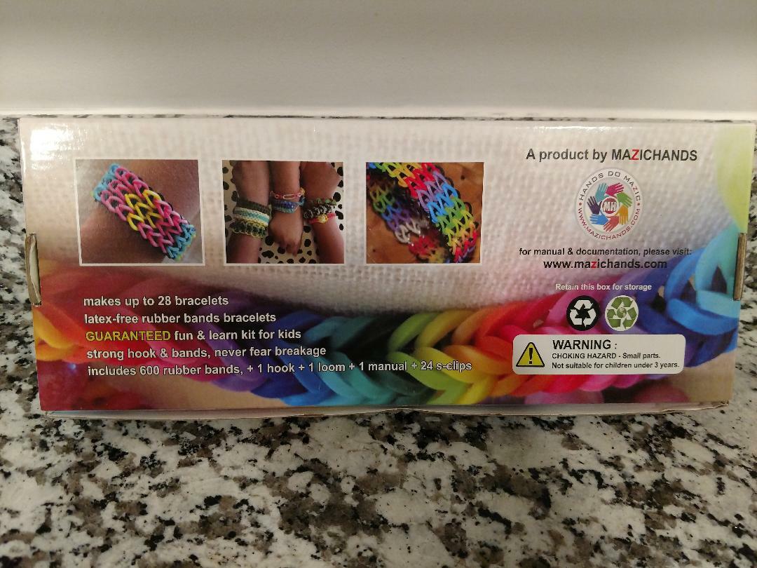 Bracelet Maker Kit Mazichands kids fun crafts