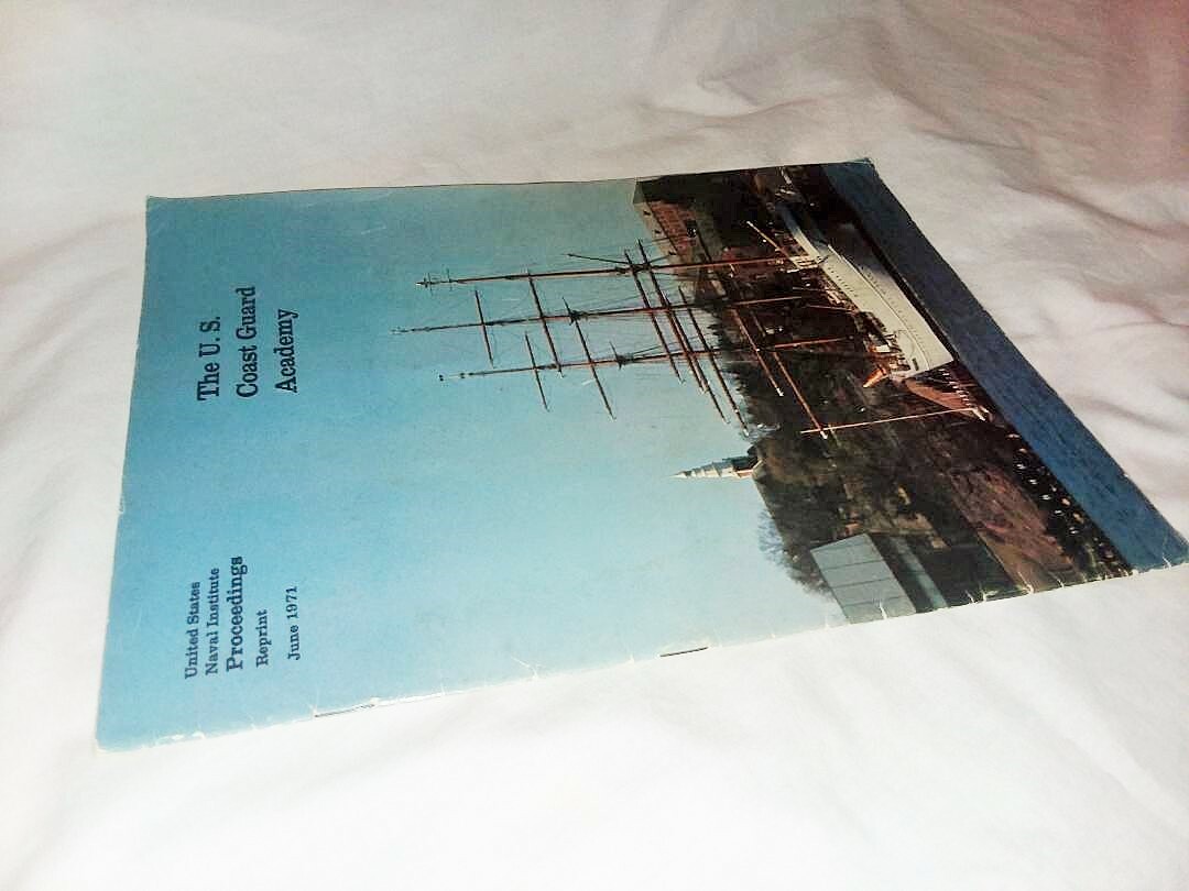 US Coast Guard Academy Book June 1971 Yearbook Naval Institute