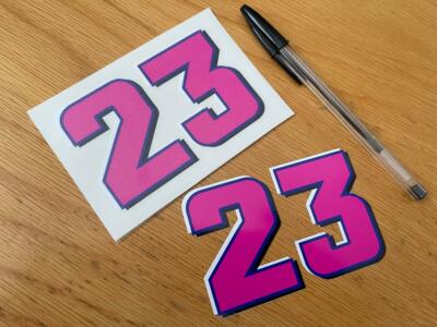 Enea Bastianini Number 23 (Small Pair) - UK SELLER