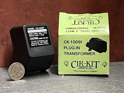 Dollhouse Miniature Electric Transformer 12V 3W USA 1:12 C107 Dollys Gallery