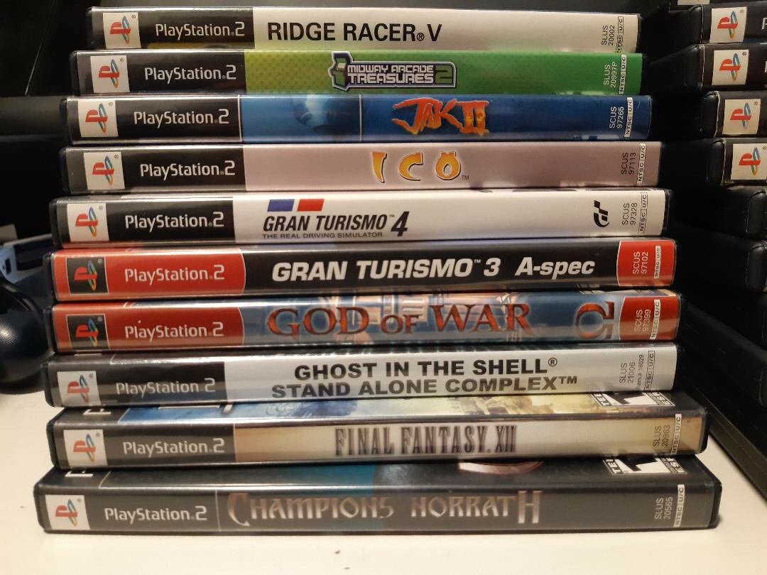 21 PS2 Used Video Game Lot Sony Playstation