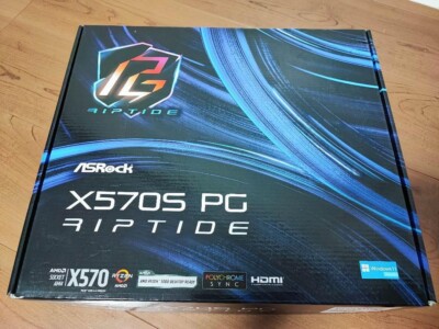 ASRock X570S PG RIPTIDE AM4 AMD X570 SATA 6Gb/s ATX AMD DDR4 Motherboard oki09