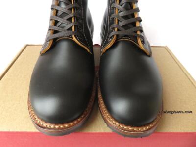 Pre-owned Red Wing Shoes Red Wing 9060 Beckman Boot Flat Box Width D Black Men Size 9.5d High Top Leather