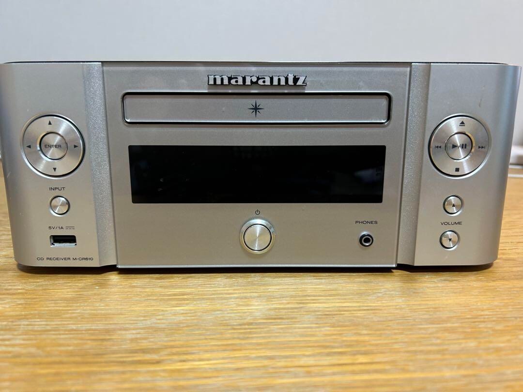 marantz M-CR610 コンパクトオーディオシステム[美品] Marantz M-CR610 Network CD Receiver Amplifier Silver Good | eBay