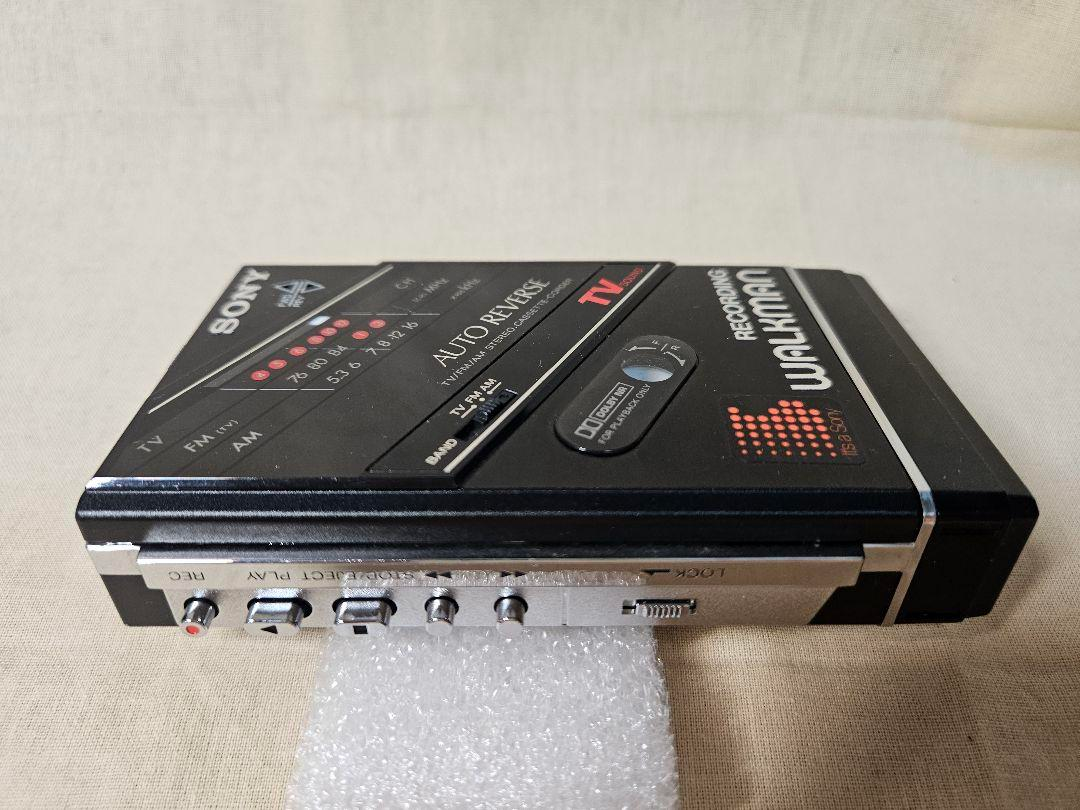 整備済 SONY CASSETTE WALKMAN 動作•中古機　WM F202 SONY WM-F202 Walkman Portable Cassette Player Recorder