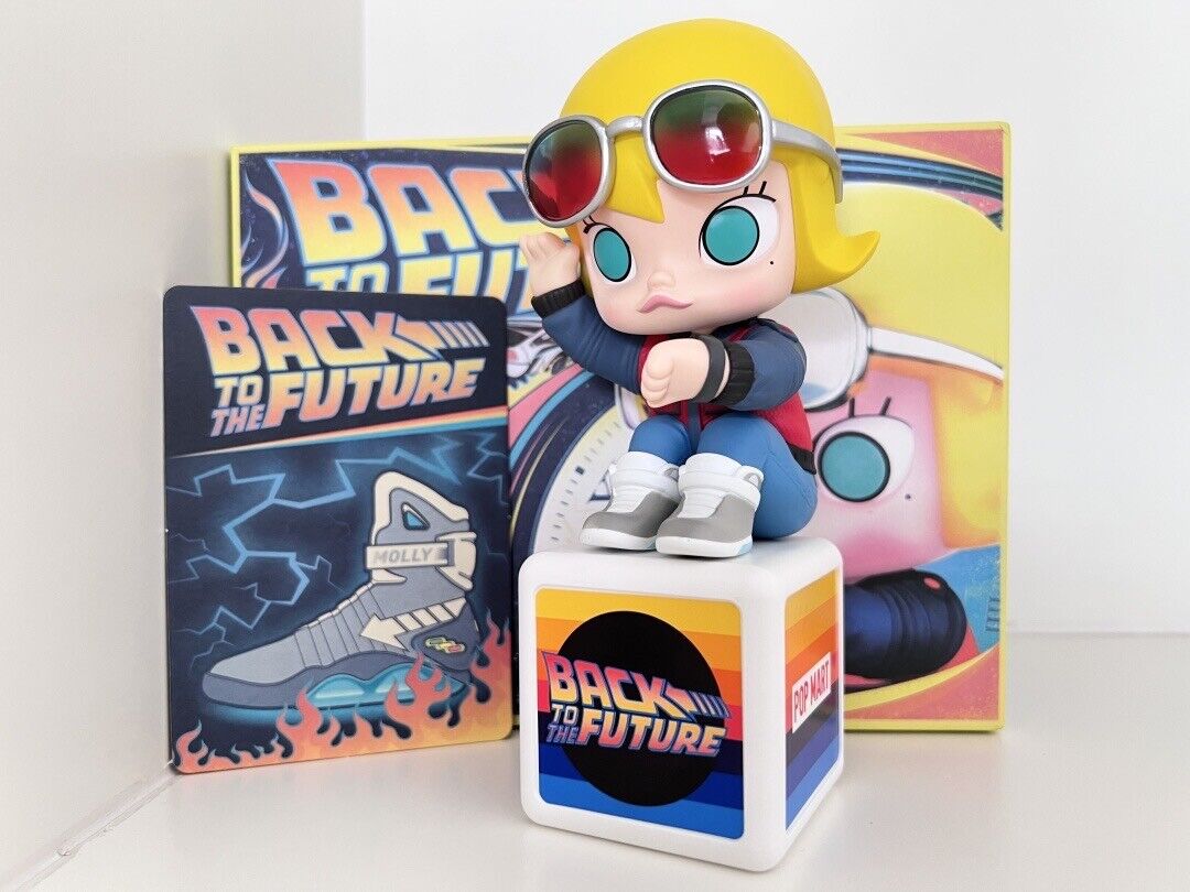 POP MART MOLLY Back to the future Kennyswork Figure Designer POP MART MOLLY Back to the future Kennyswork Figure Designer