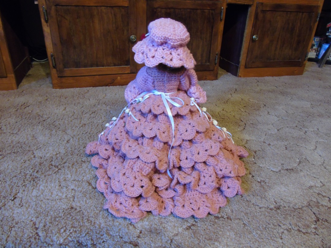 Vintage victorian fashion doll