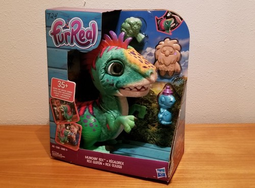 Furreal Friends Munchin' Rex in Box, Works Great!