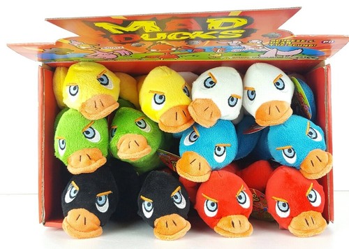 Mad Ducks P.I.I 2011 Plush W/ Quack Sounds Kids Toy Gift 3+ Red Duck Only