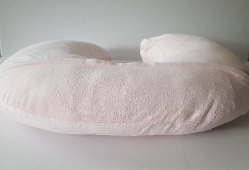 Boppy Nursing Pillow and Positioner White with Pink Slipcover
