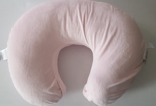 Boppy Nursing Pillow and Positioner White with Pink Slipcover