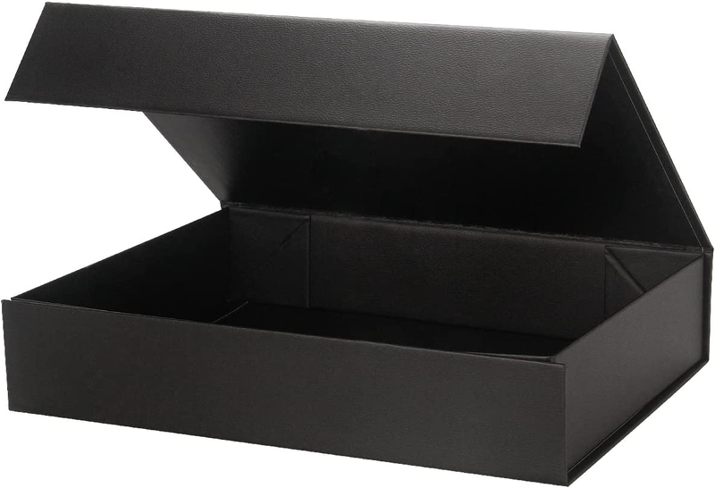 With Lids, 11.5 X 8.5 X 2.3 In Magnetic Closure Collapsible Gift Boxes