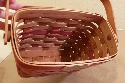 Longaberger 1989 Holiday Memory Basket Christmas Collection Protector Brochure