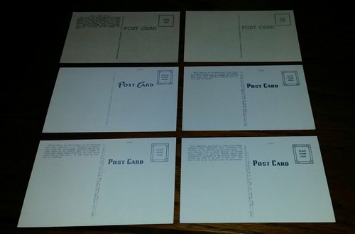 Vintage 1950s 6 Postcard Lot Mackinac Island, Michigan, MI