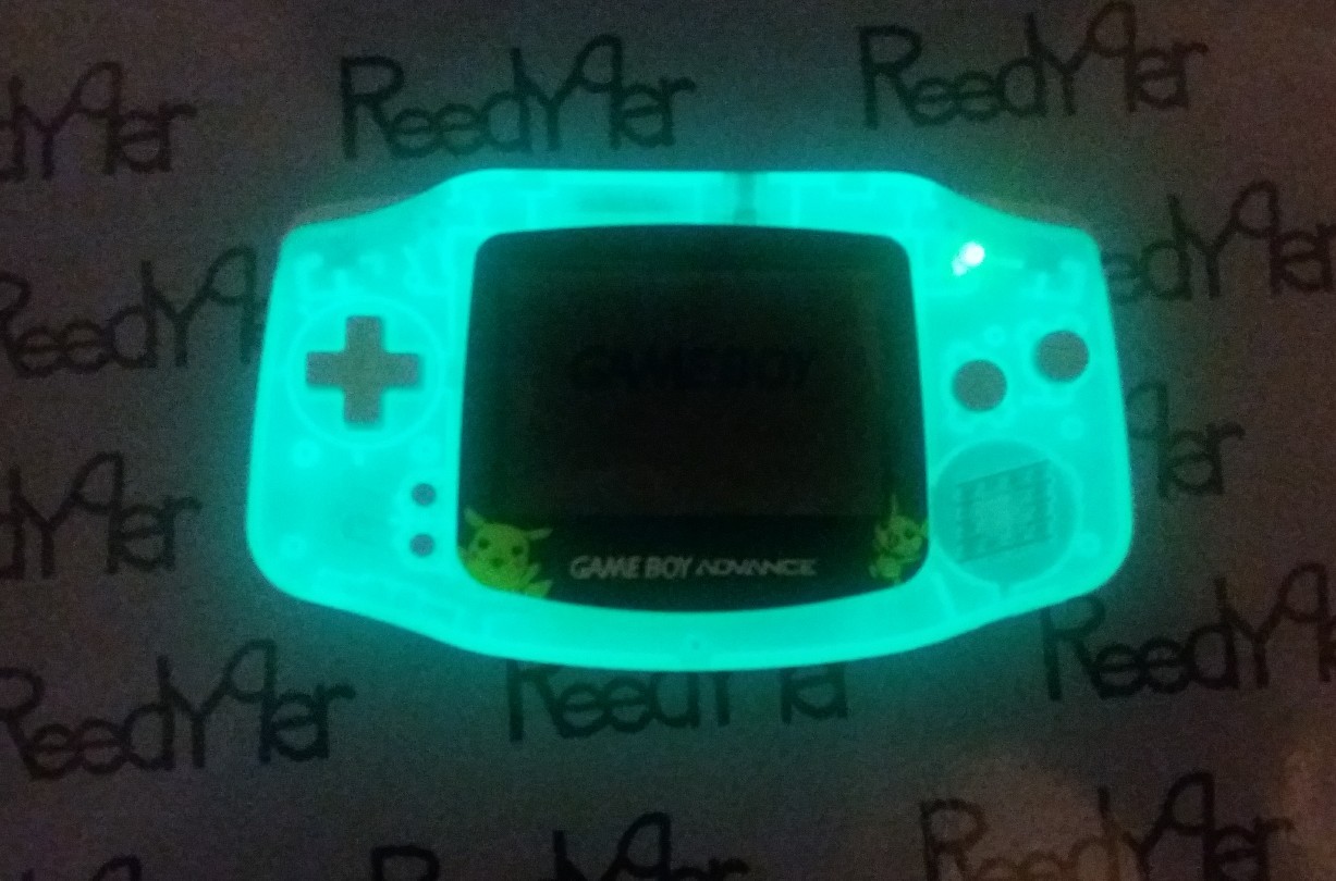 MINT* Glow in the Dark Nintendo GameBoy Advance Pokemon